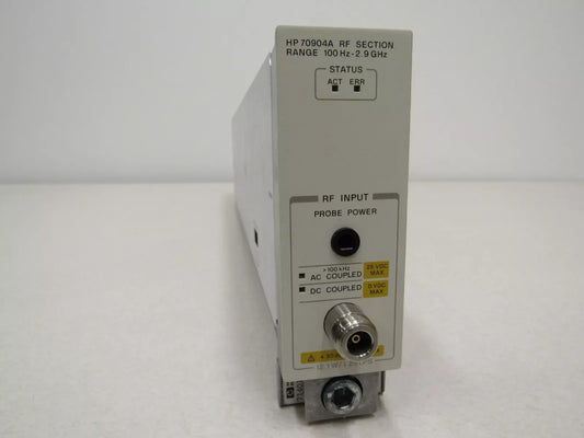 Agilent 70904A RF Input Section Module