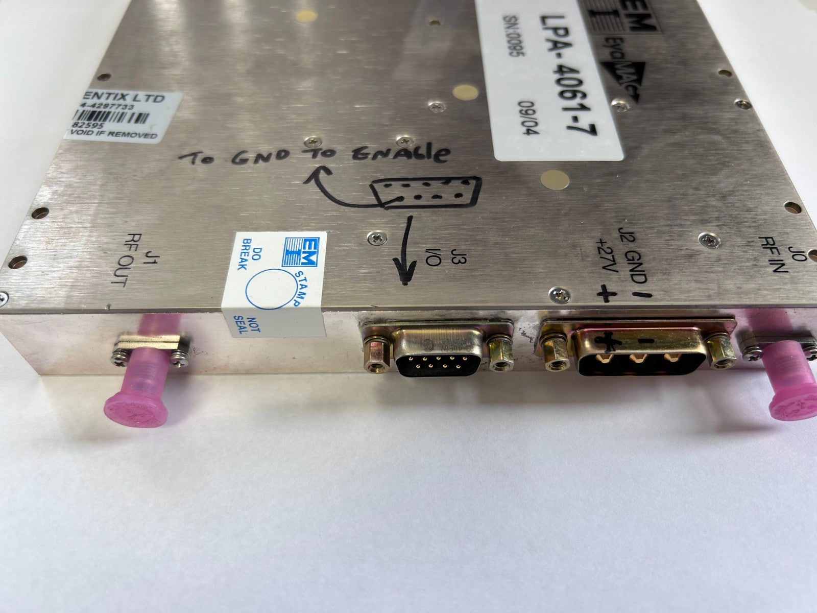 RF Power Amplifier LPA4061-7 2.62-2.67GHz
