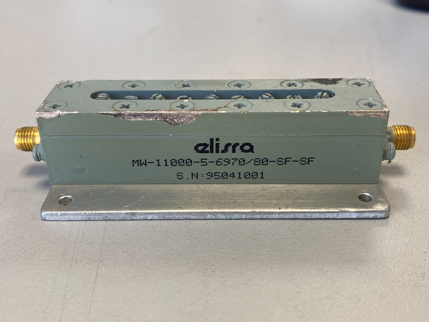 Band Pass Filter 6.9 GHz 80MHz BW MW-11000-5