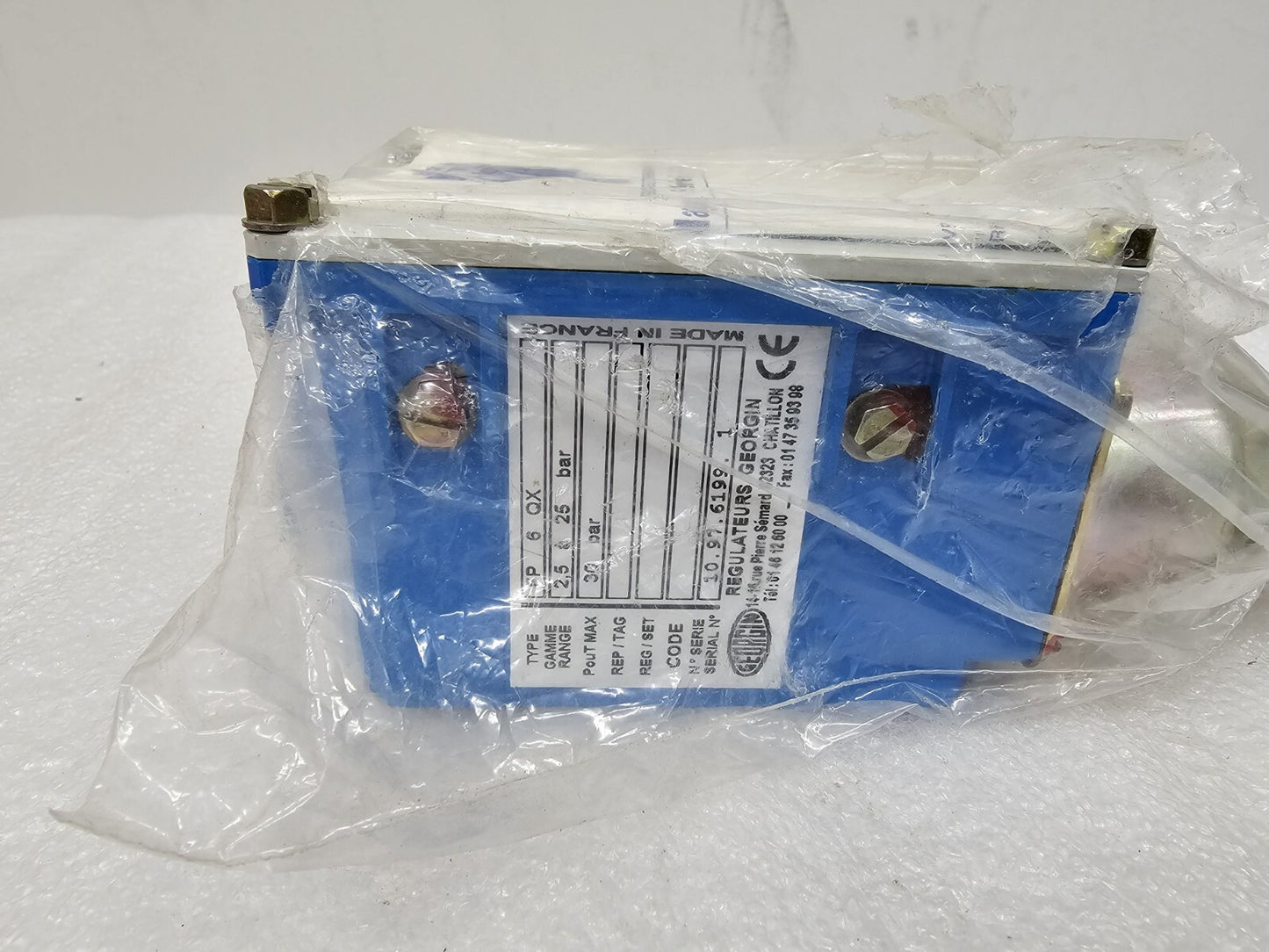 New GEORGIN FP 6 QX Series Pressure Switch