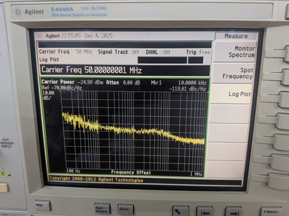 PSA Agilent E4440A Spectrum Analyzer 27GHz Calibrated