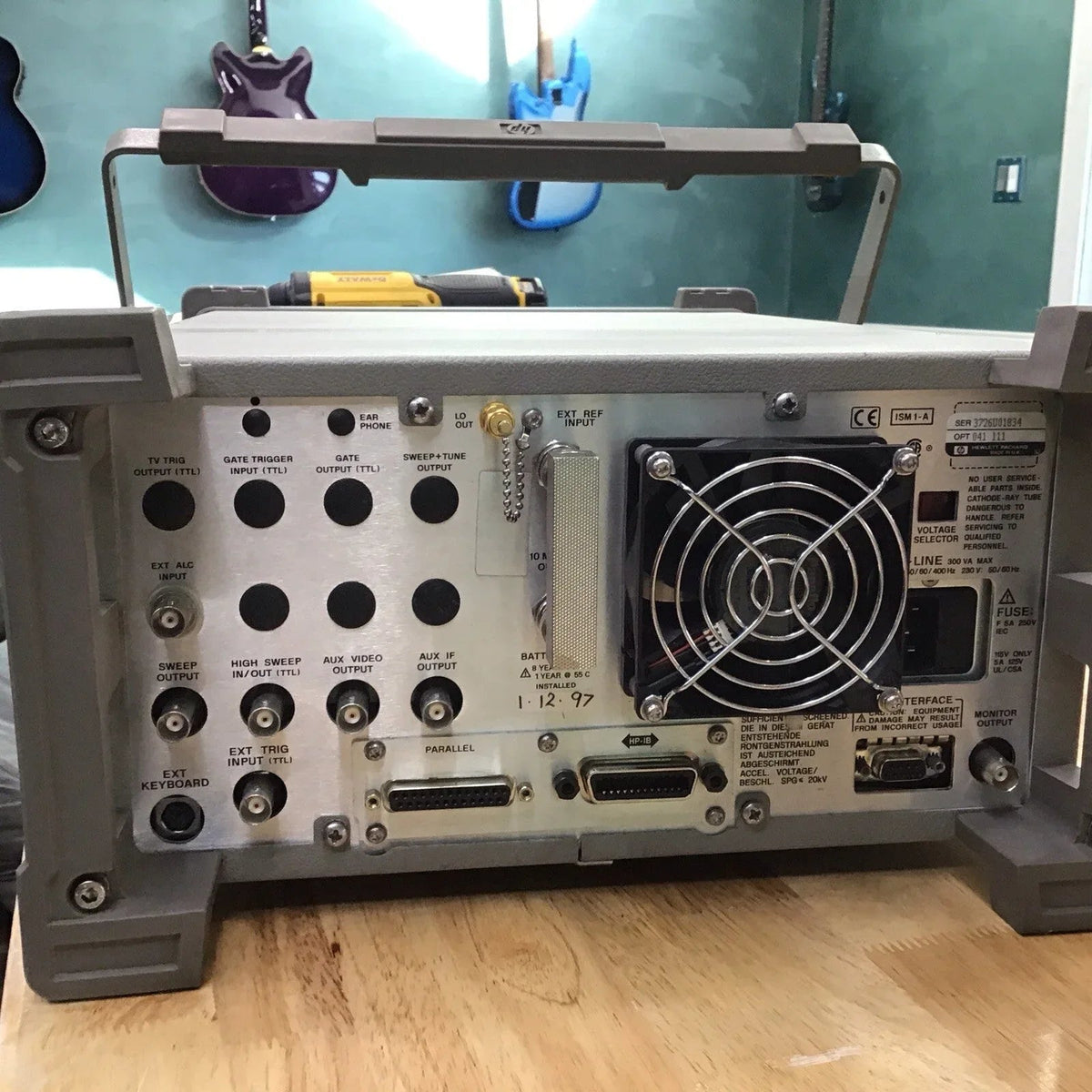 Agilent HP 8593E Spectrum Analyzer 26.9GHz EMC/EMI