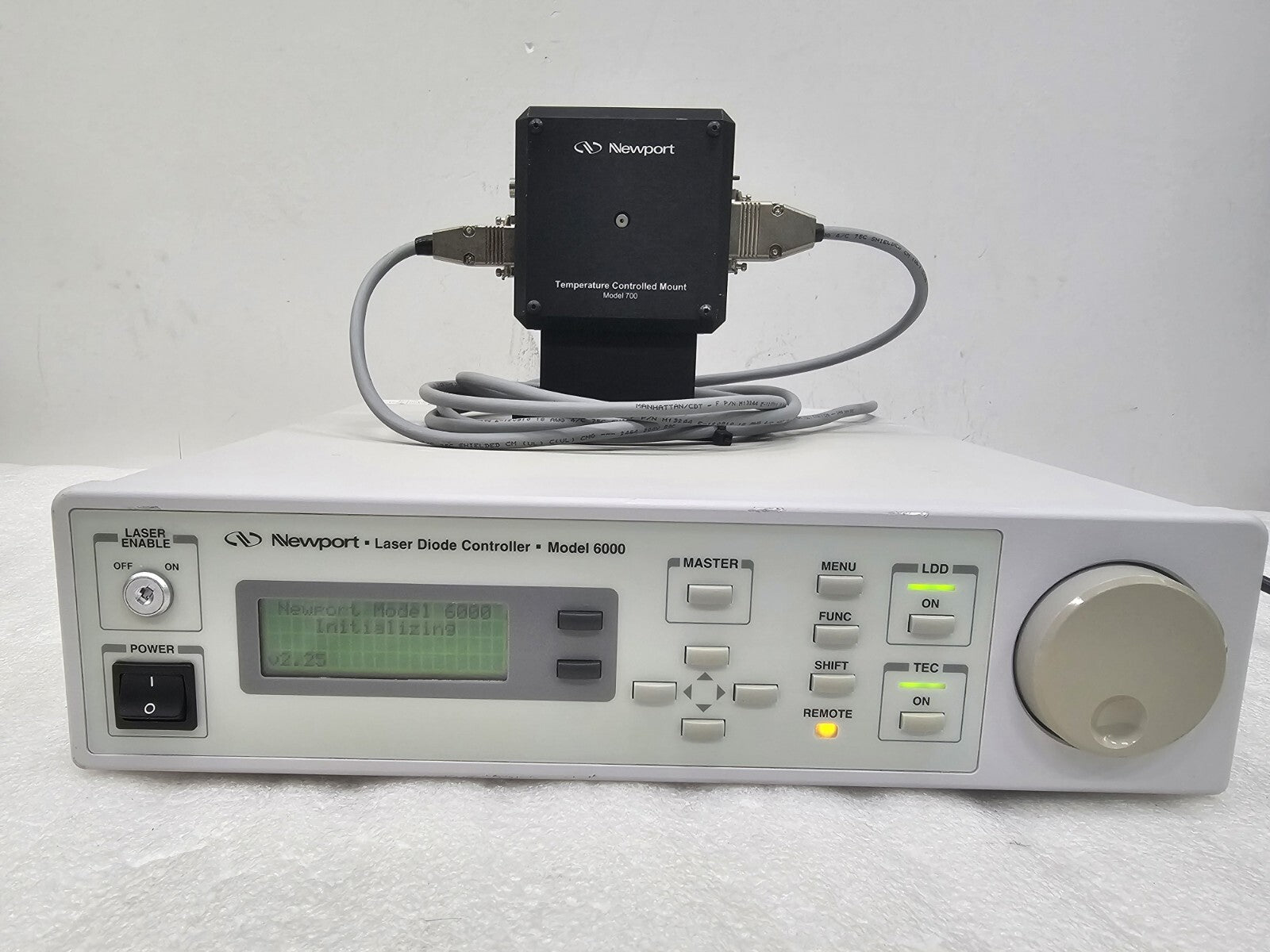 Newport 6000 Laser Controller 6505 Driver 700-9-5.6