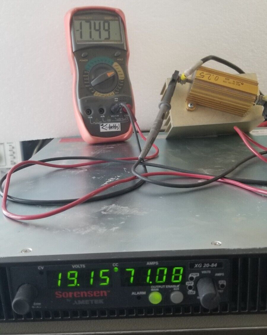 Ametek XG20-80 20V 80A Lab Power Supply Ethernet SCPI