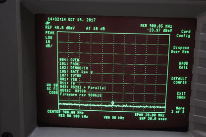HP Agilent Keysight 8591C Cable TV Analyzer 1.8 GHz