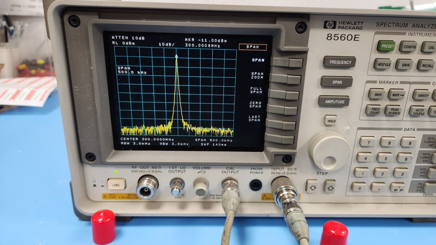 Agilent 8560E 30Hz-2.9GHz Spectrum Analyzer