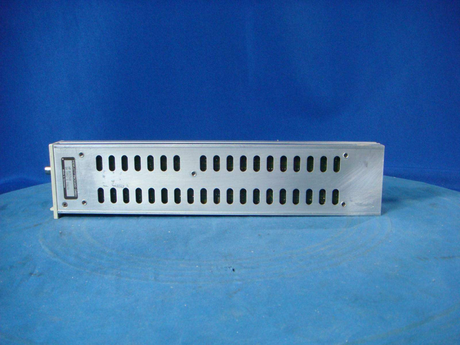 Agilent 81536A Optical Power Sensor Module