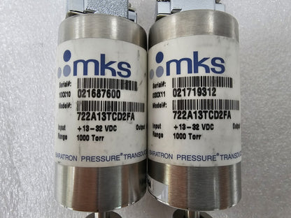 MKS 722A13TCD2FA Baratron Pressure Switch