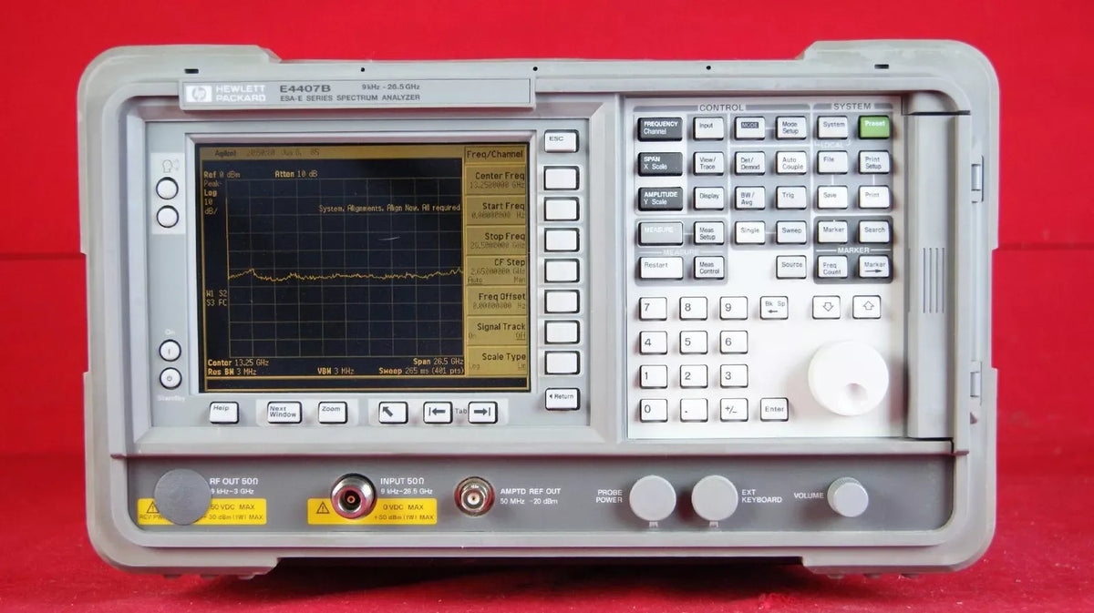 Agilent E4407B 26.5GHz Portable Spectrum Analyzer
