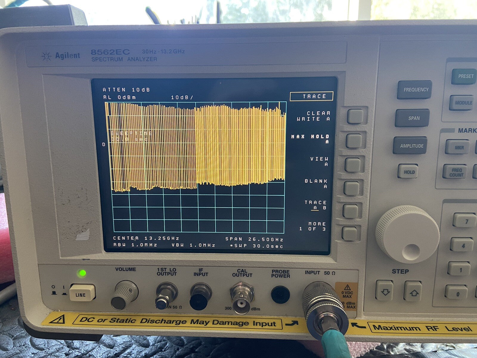 HP Agilent 8563EC Spectrum Analyzer 26.9GHz New LCD Calibrated