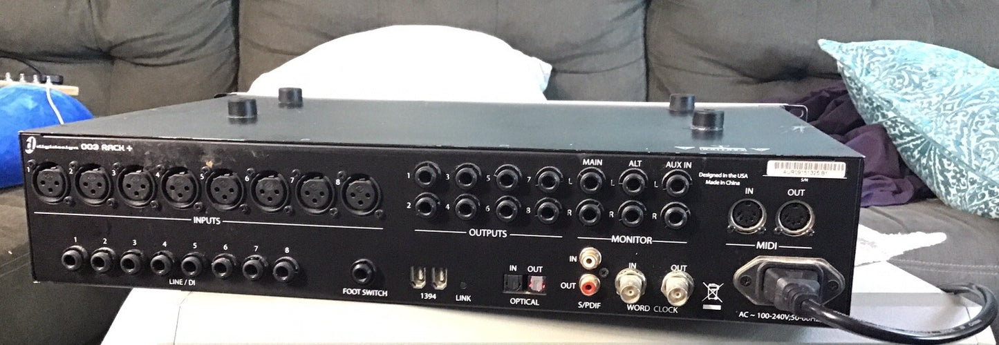 Digidesign 003 Rack Analog Recording Workstation
