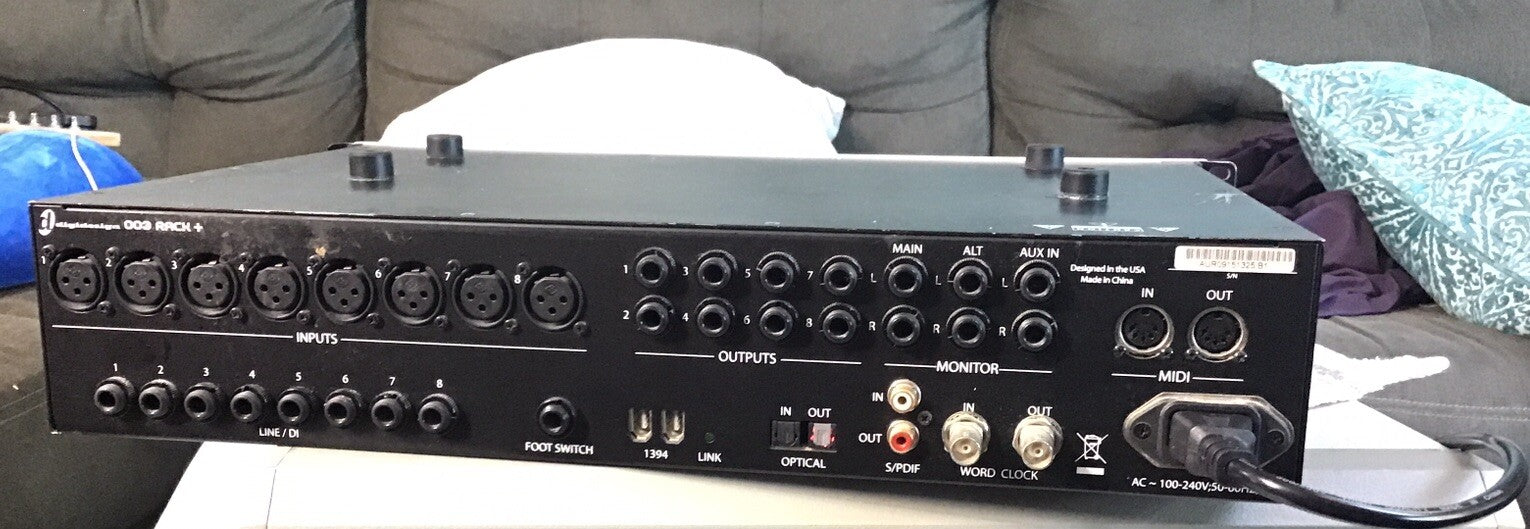 Digidesign 003 Rack Analog Recording Workstation