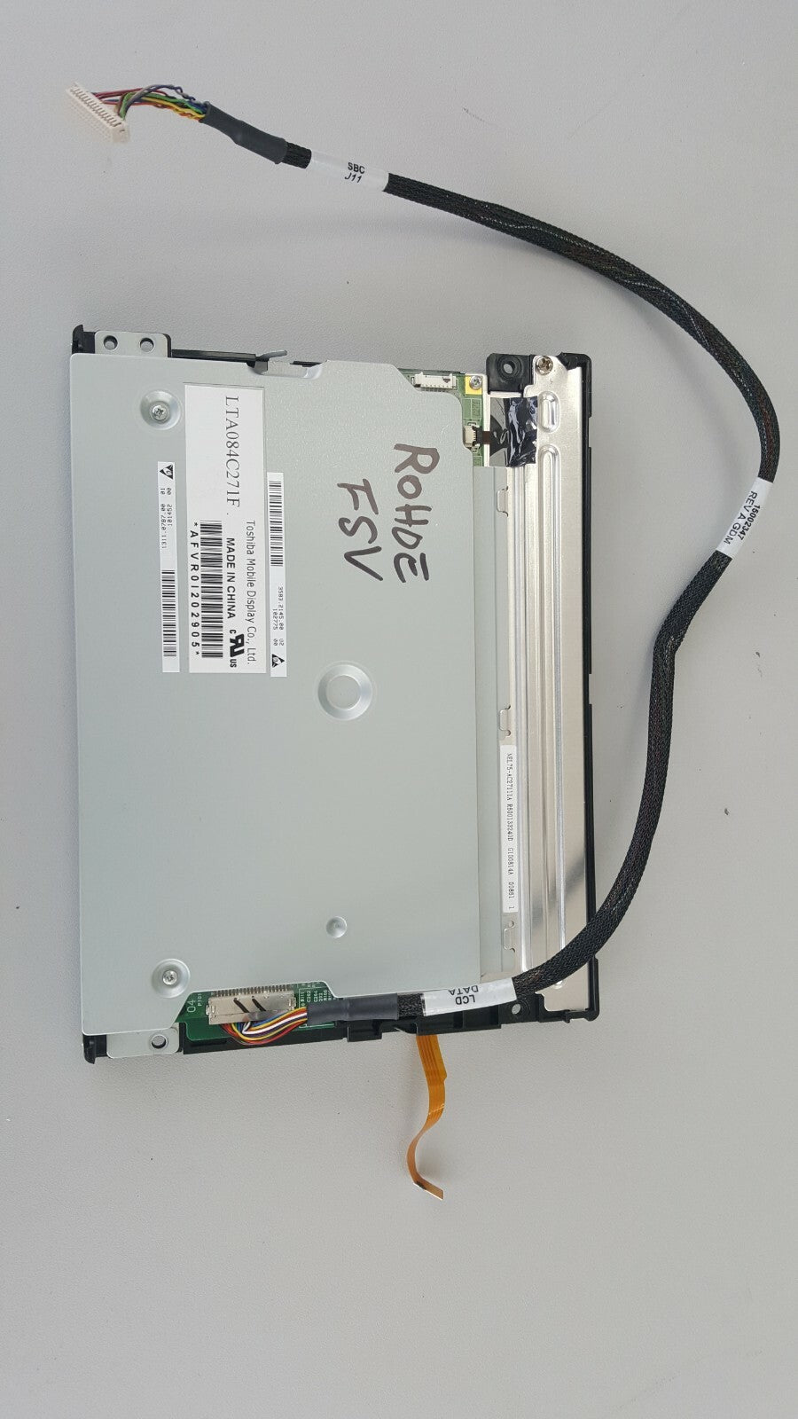 Rohde LCD 1311.0787.00 Touch Panel