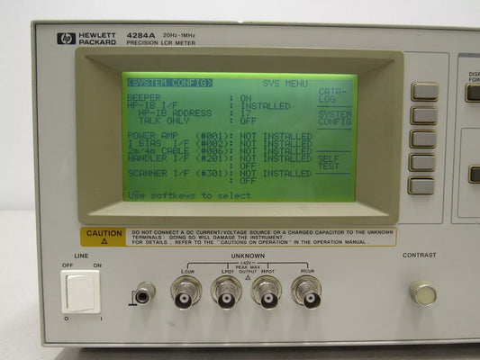 Agilent 4284A Precision LCR Meter 20Hz-1MHz