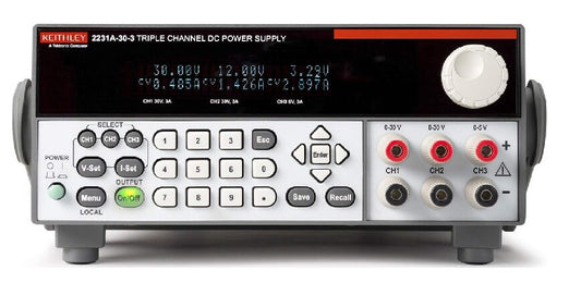New Keithley 2231A-30-3 DC Power Supply