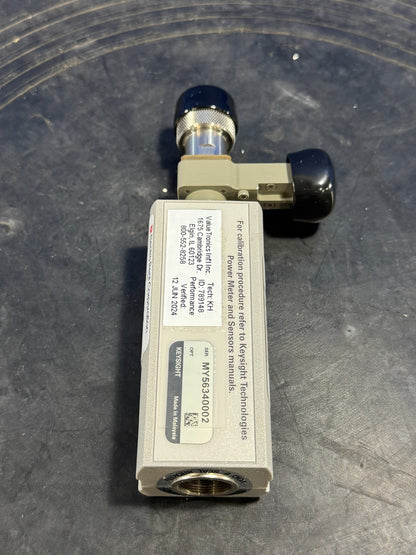 Agilent Keysight N8486AR Waveguide Power Sensor