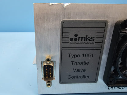 MKS 1651C2S Throttle Valve Controller