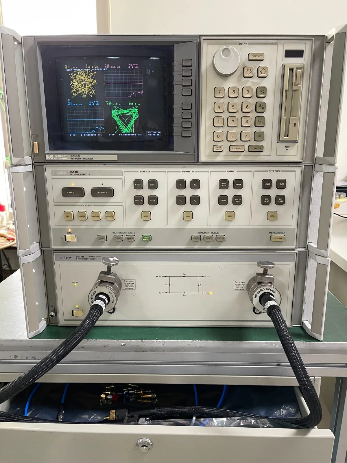 HP Agilent 8510C 45MHz-50GHz Vector Network Analyzer