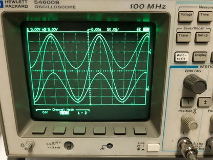 HP Agilent 54600B 100MHz 2-Channel Oscilloscope