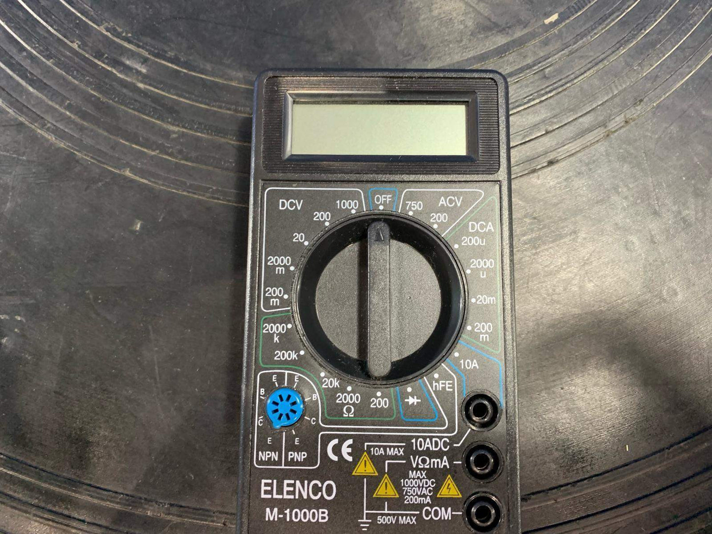 Elenco M-1000B Compact Digital Multimeter