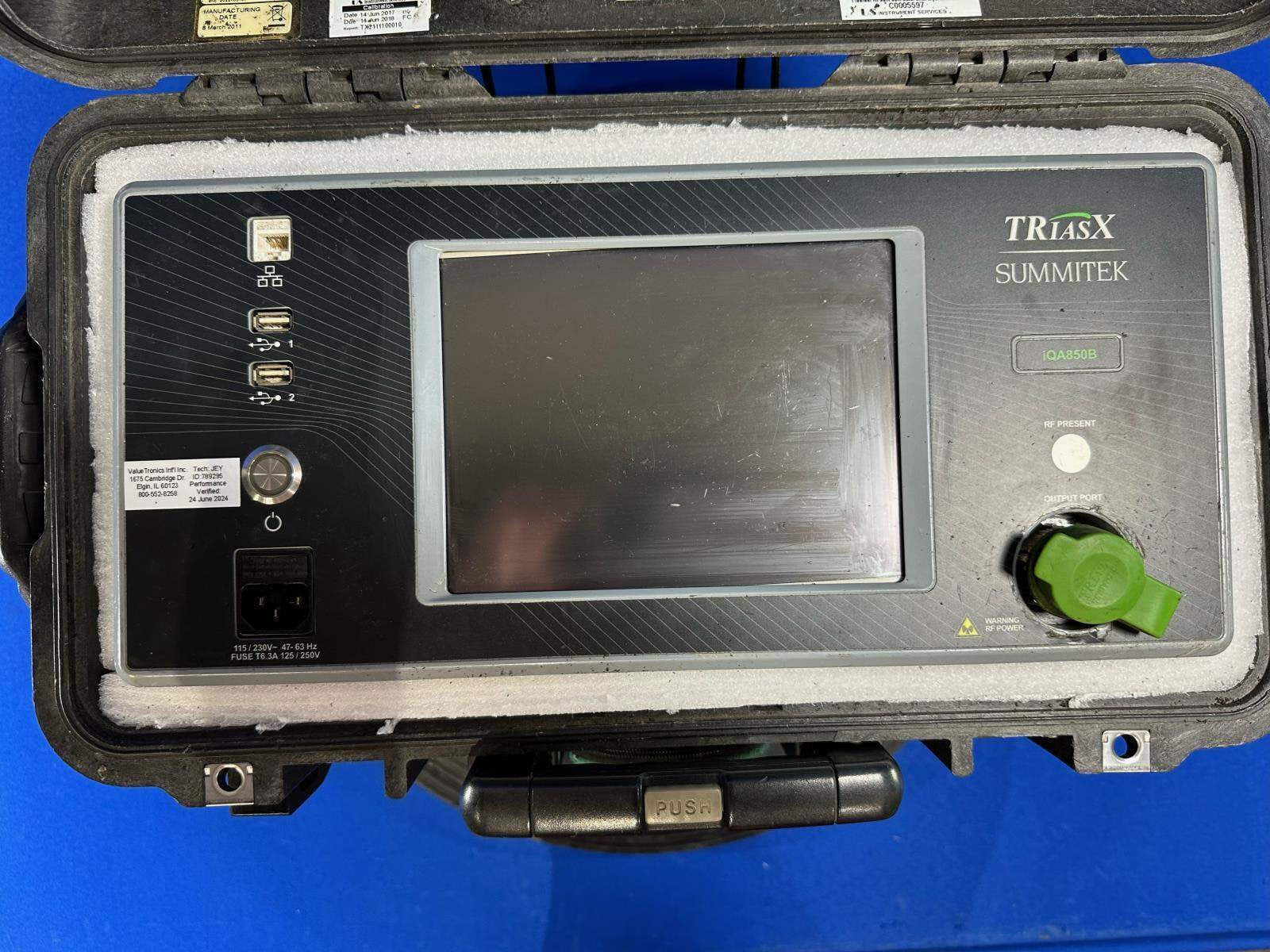 Kaelus IQA-850B PIM Analyzer