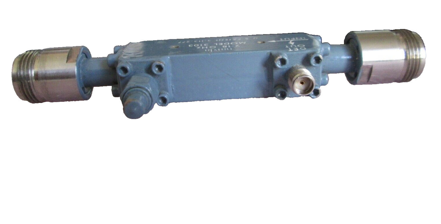 Directional Coupler 2-18 GHz Narda 3103 N-Type Broadband