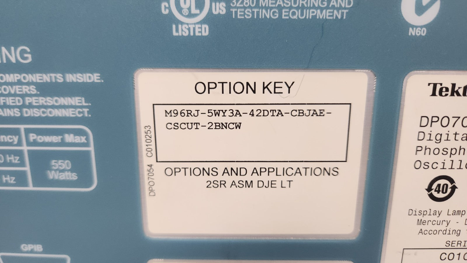 Tektronix DPO7054 4CH Digital Phosphor Oscilloscope