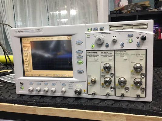 Agilent 86100A/83485A/83483A Oscilloscope with Modules