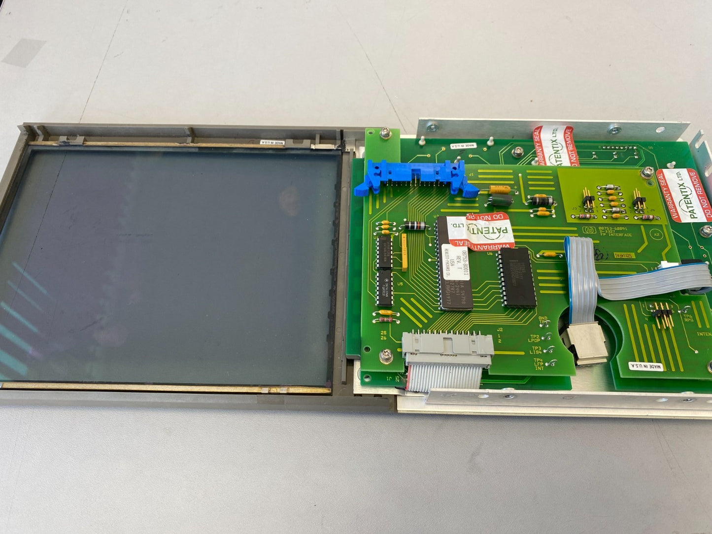 Agilent 8722C Panel with 08753-60091