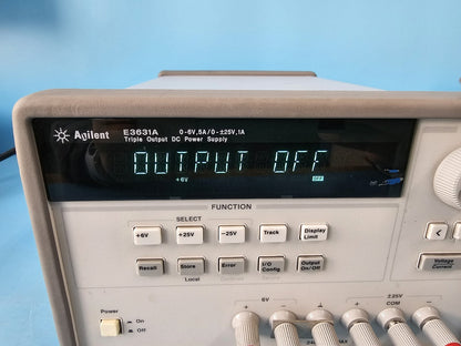 Agilent E3631A Triple Output Power Supply