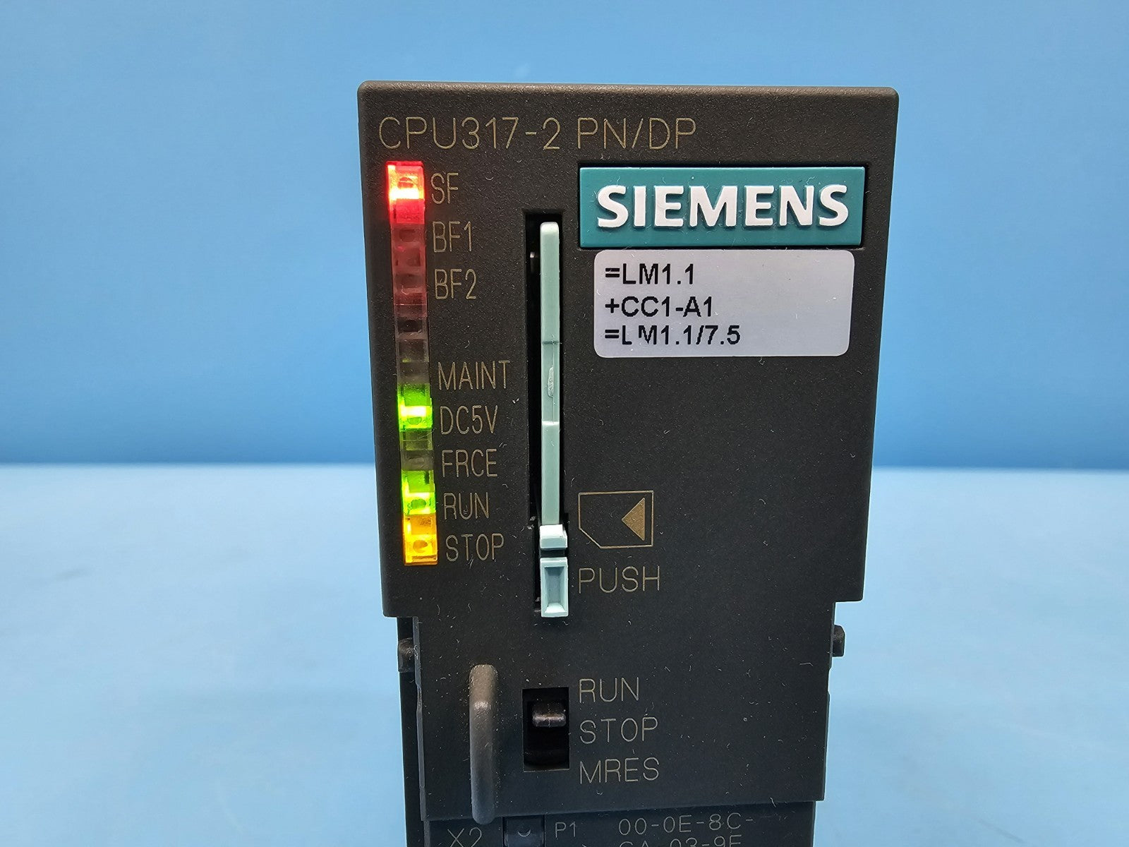 Siemens 6ES7 317-2EK14-0AB0 CPU317-2 PLC Module
