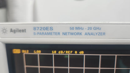 Agilent 8720ES S-Parameter Network Analyzer 50MHz-20GHz