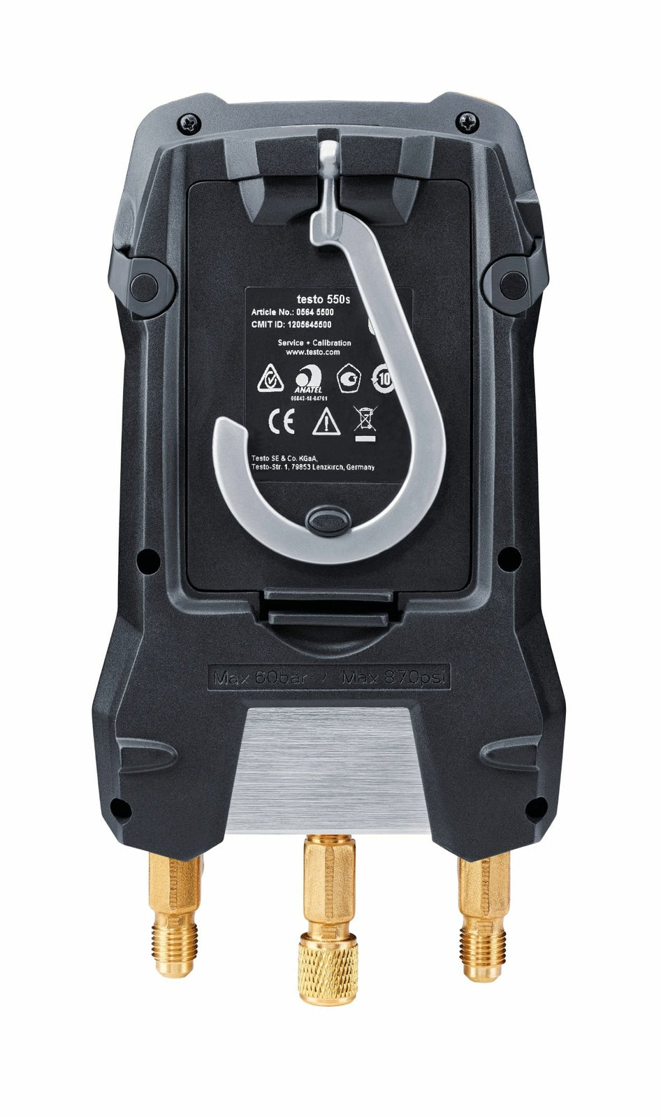 New Testo 550s Refrigeration Manifold Kit Temperature Probes