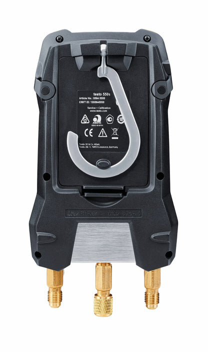 New Testo 550s Refrigeration Manifold Kit Temperature Probes