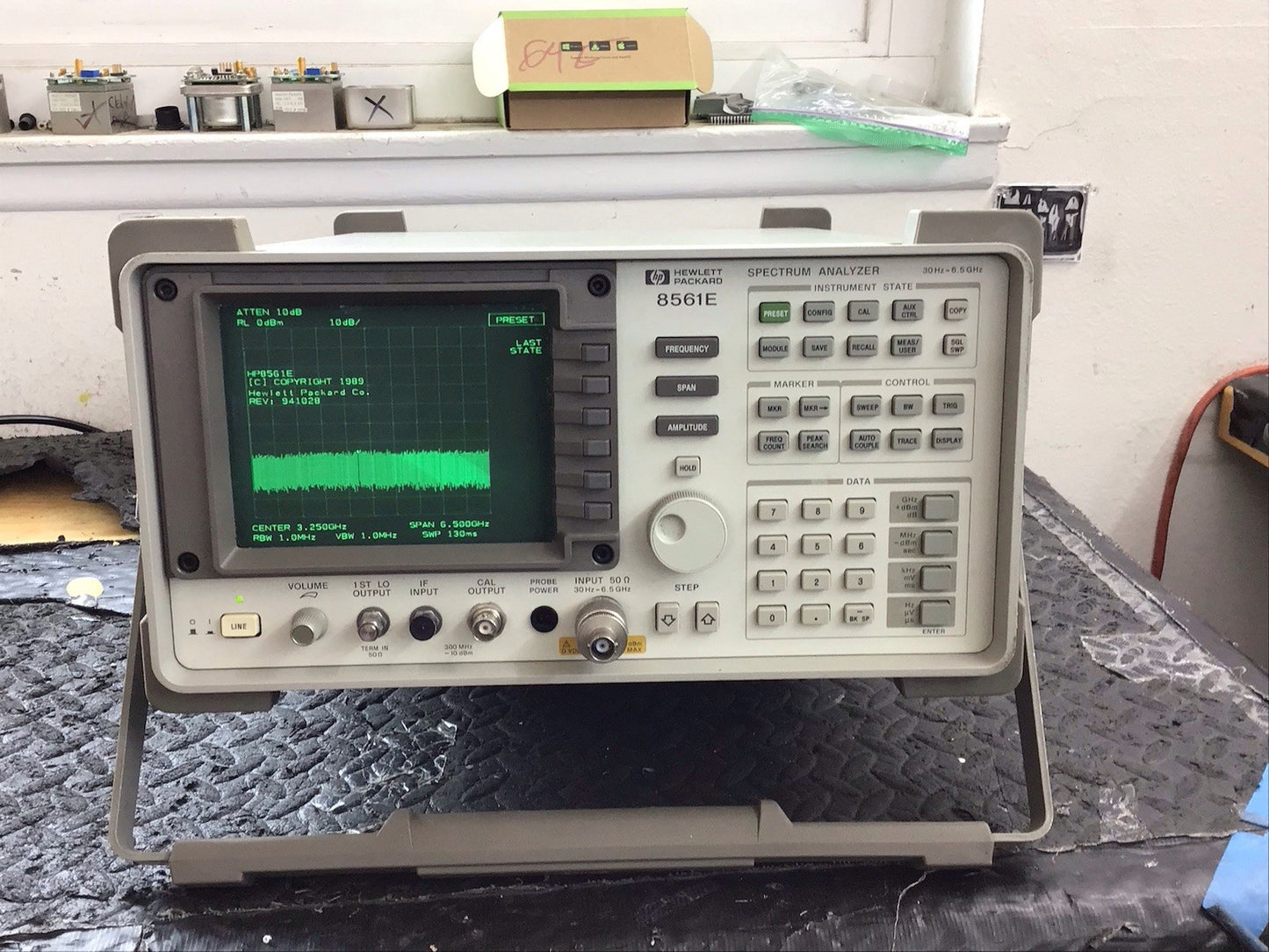HP Agilent 8561E Spectrum Analyzer 20Hz-6.5GHz