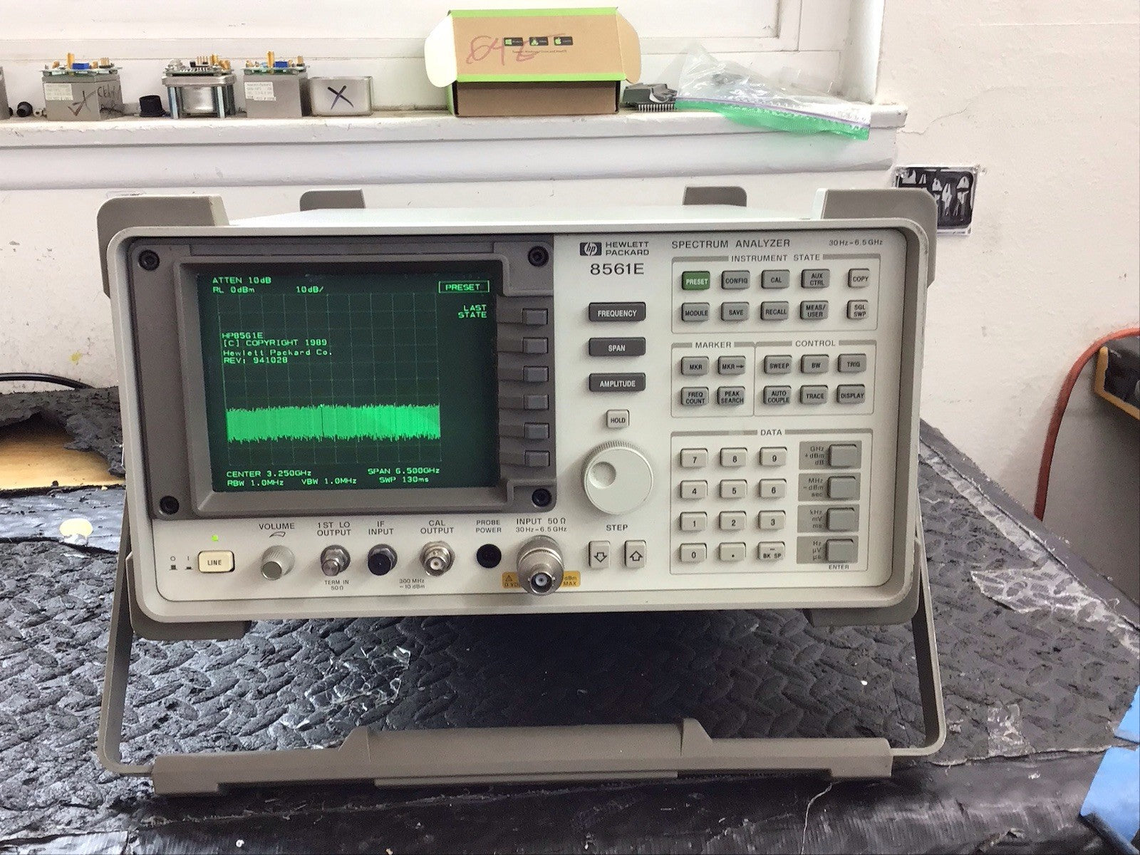 HP Agilent 8561E Spectrum Analyzer 20Hz-6.5GHz