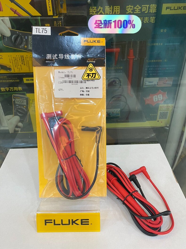 New Fluke TL75 Hard Point 2mm Test Lead Set