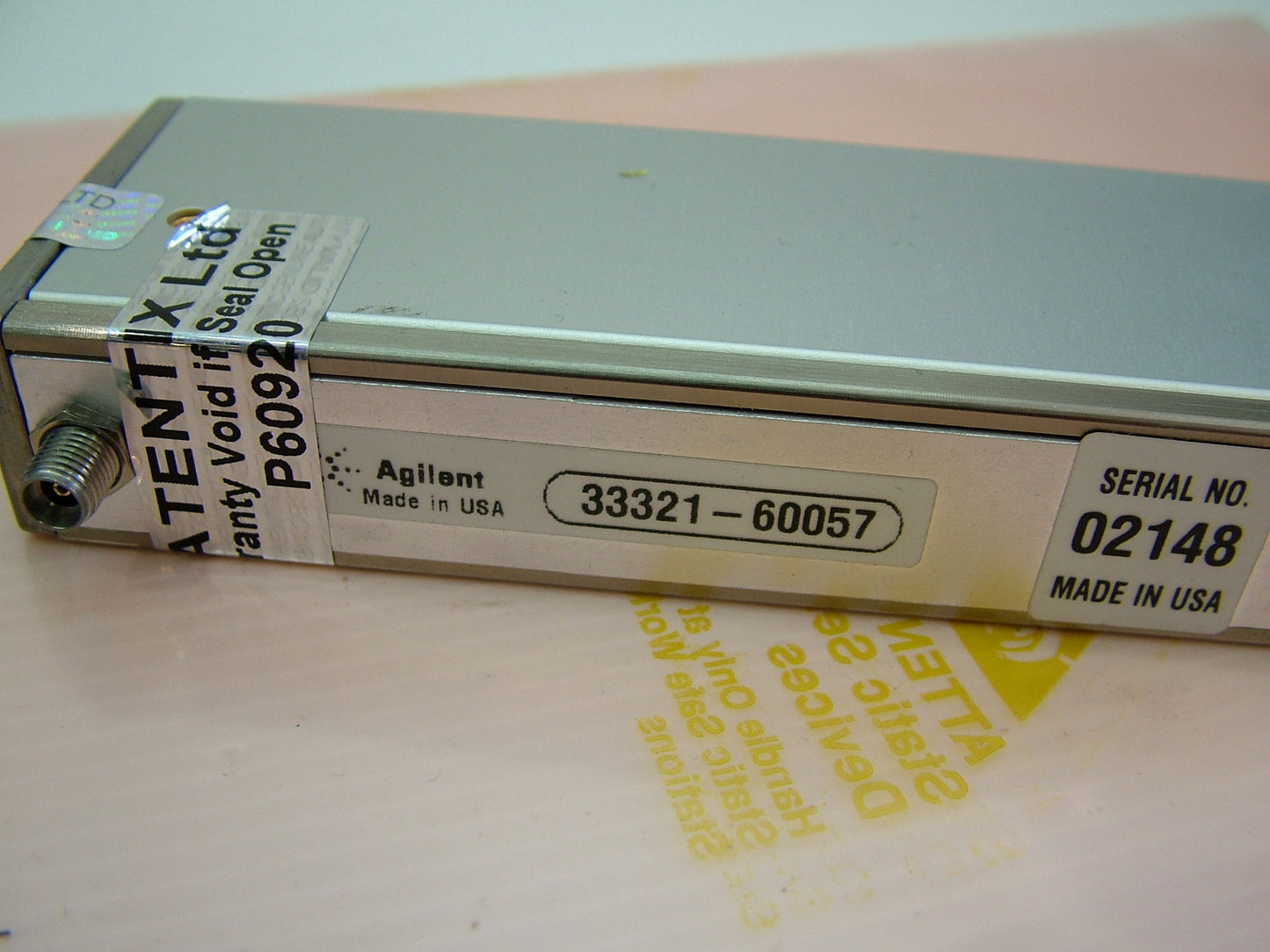 Agilent 33321-60057 Attenuator E4407B 100% Tested
