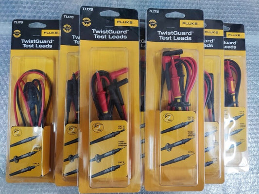 New Fluke TL175 TwistGuard Test Leads CAT III