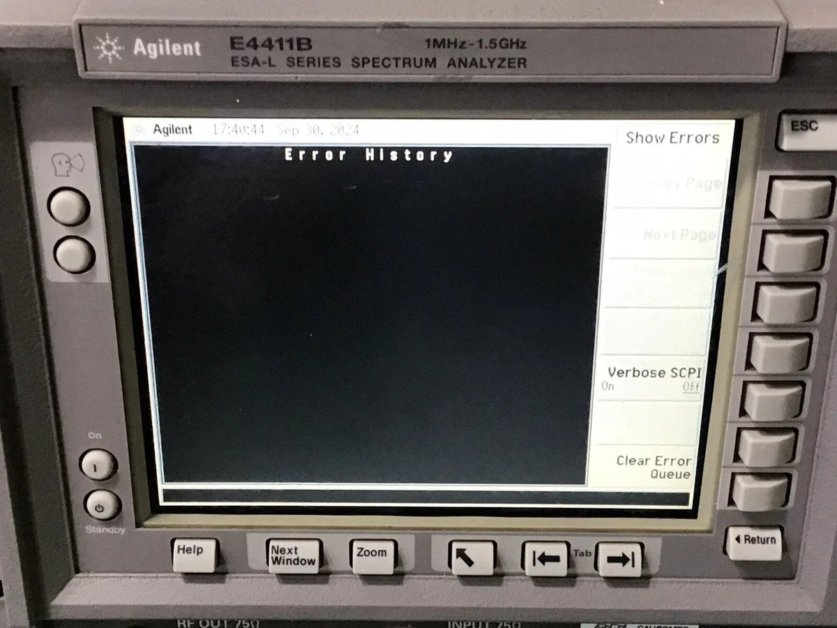 Agilent E4411B 3GHz Spectrum Analyzer