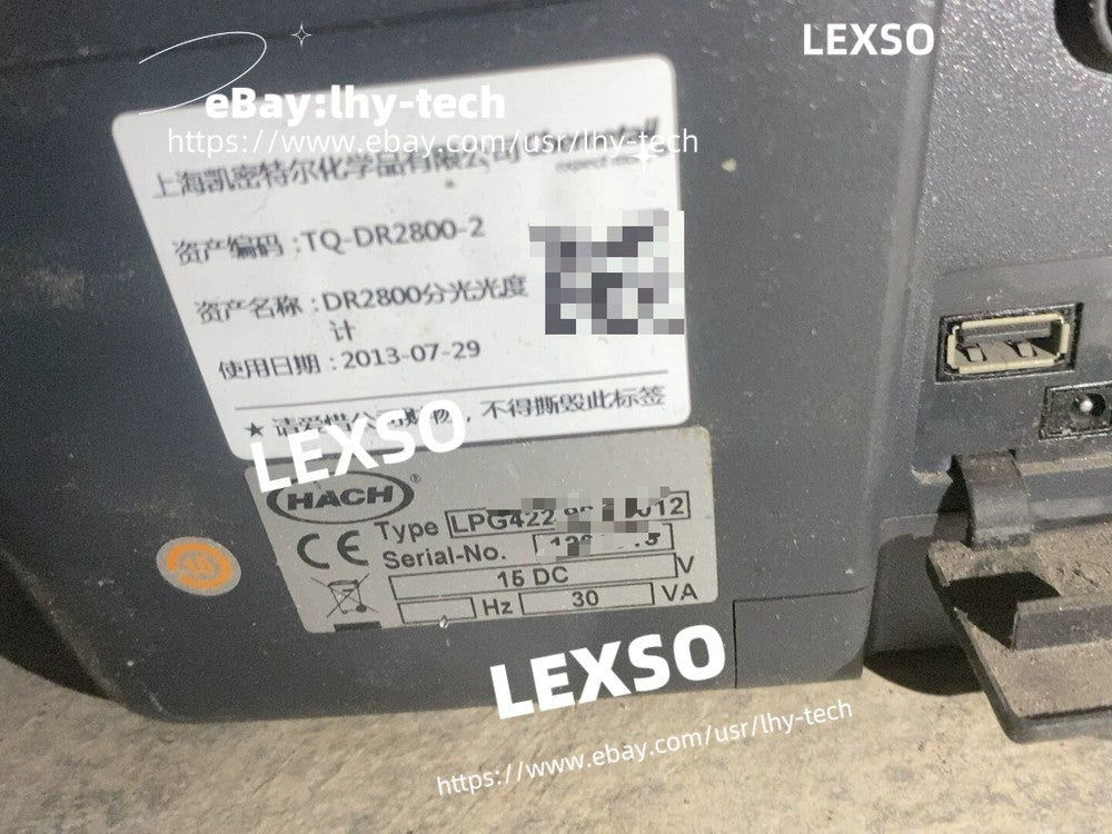 Used HACH DR2800 Spectrophotometer