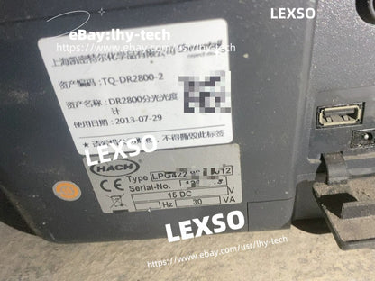 Used HACH DR2800 Spectrophotometer