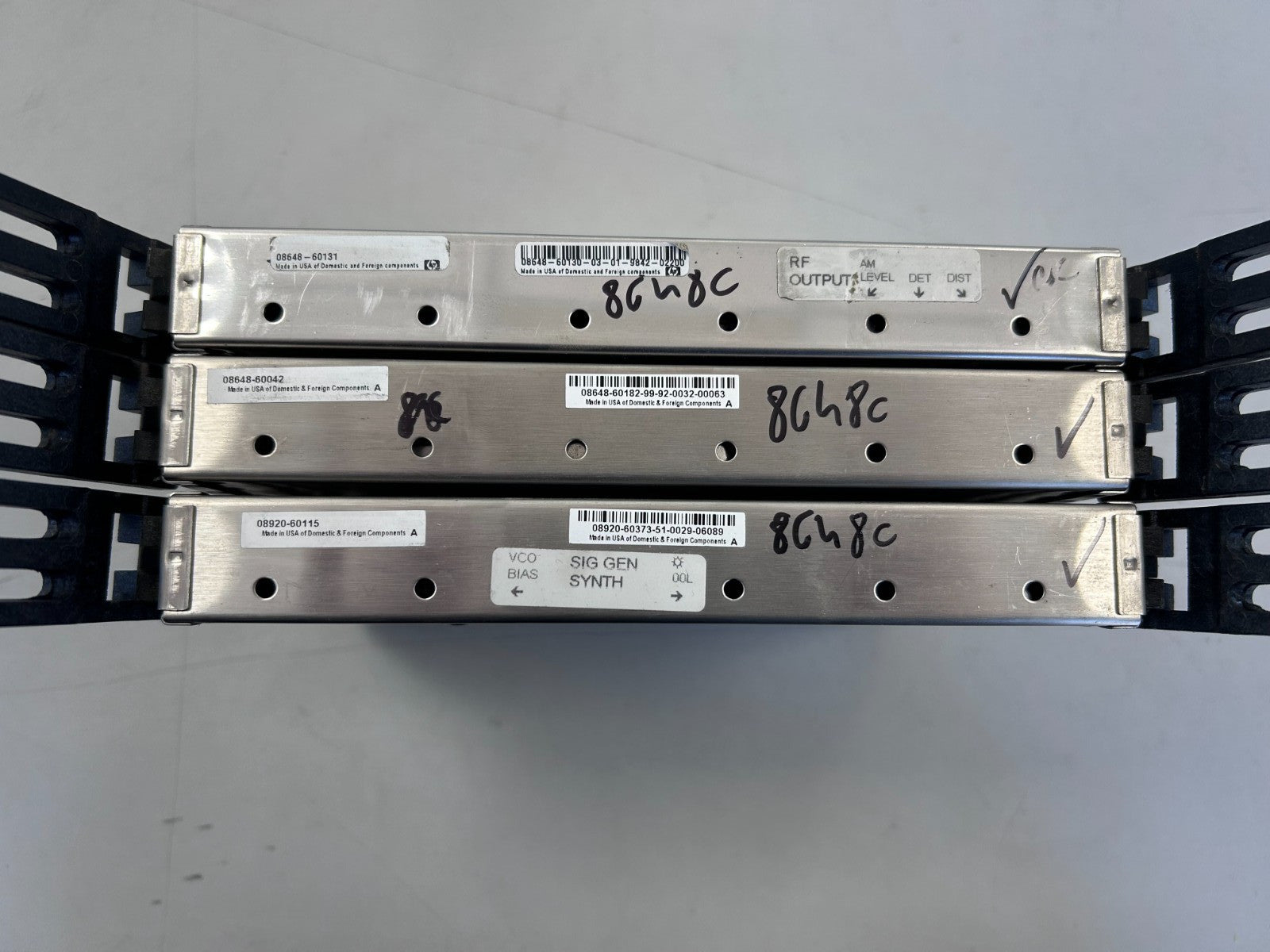 Agilent 8648C Circuit Boards Lot 60130+60182+60373