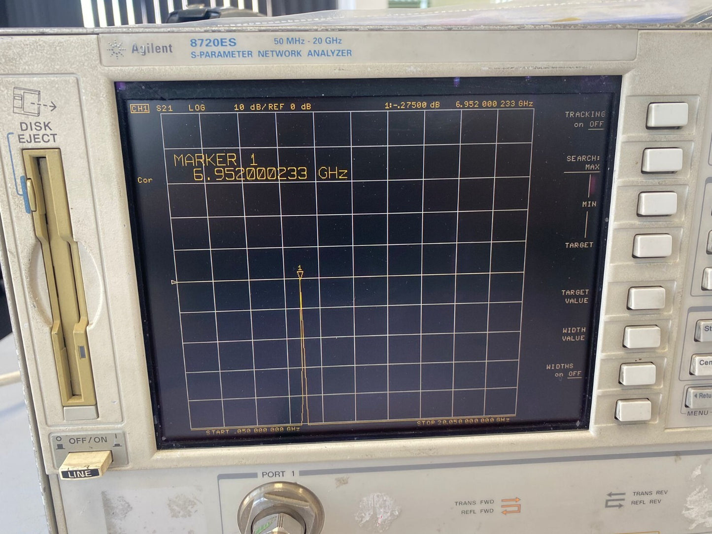 Band Pass Filter 6.9 GHz 80MHz BW MW-11000-5
