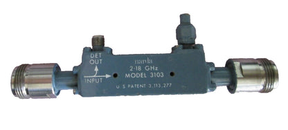 Directional Coupler 2-18 GHz Narda 3103 N-Type Broadband
