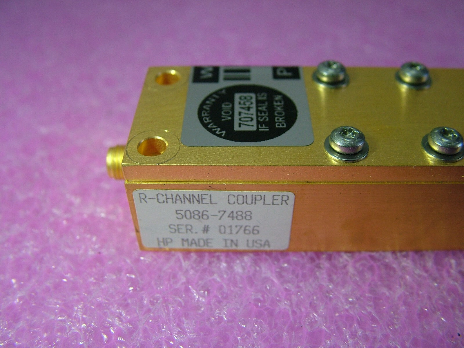 HP Agilent 5086-7488 Channel Coupler