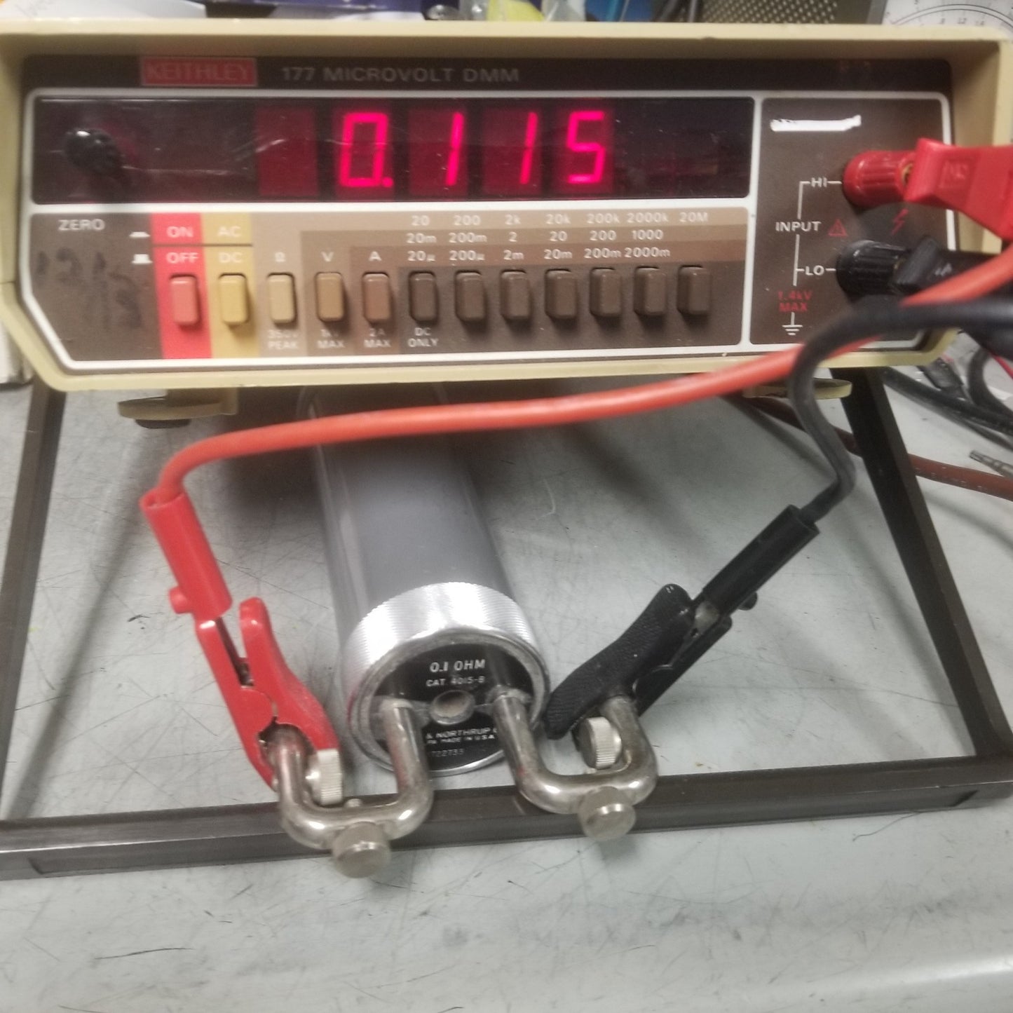 Keithley 177 High Resolution DMM Calibrated 1μV