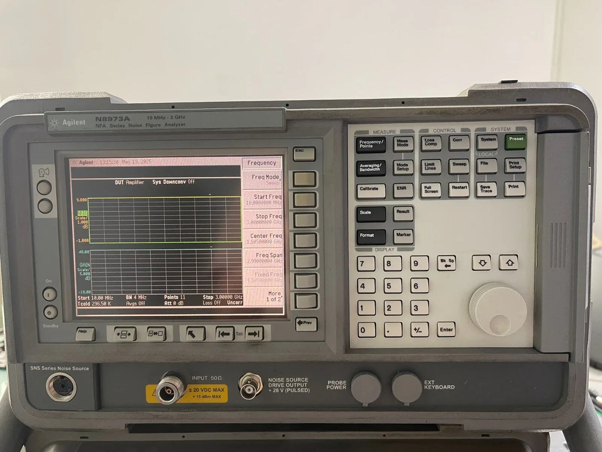 Agilent N8973A 10MHz-3GHz Noise Figure Analyzer
