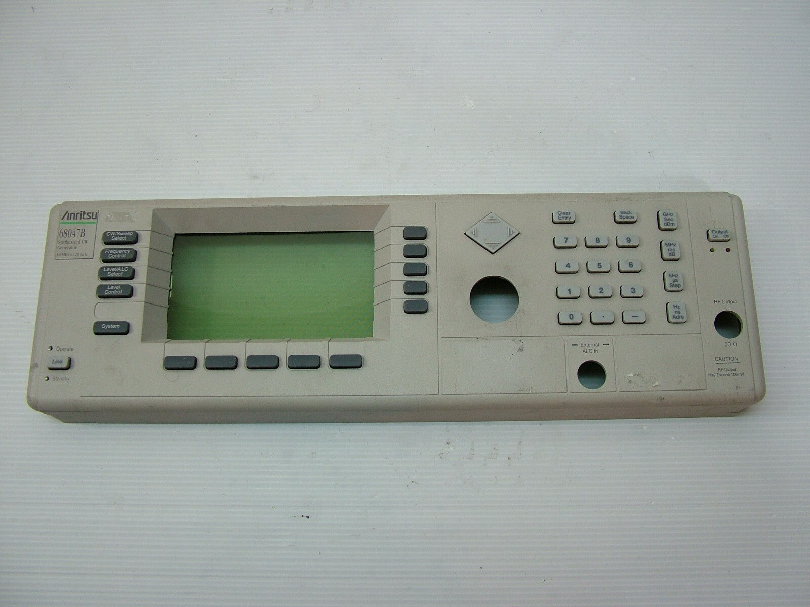 Anritsu 68047B Front Panel Keypad Assembly