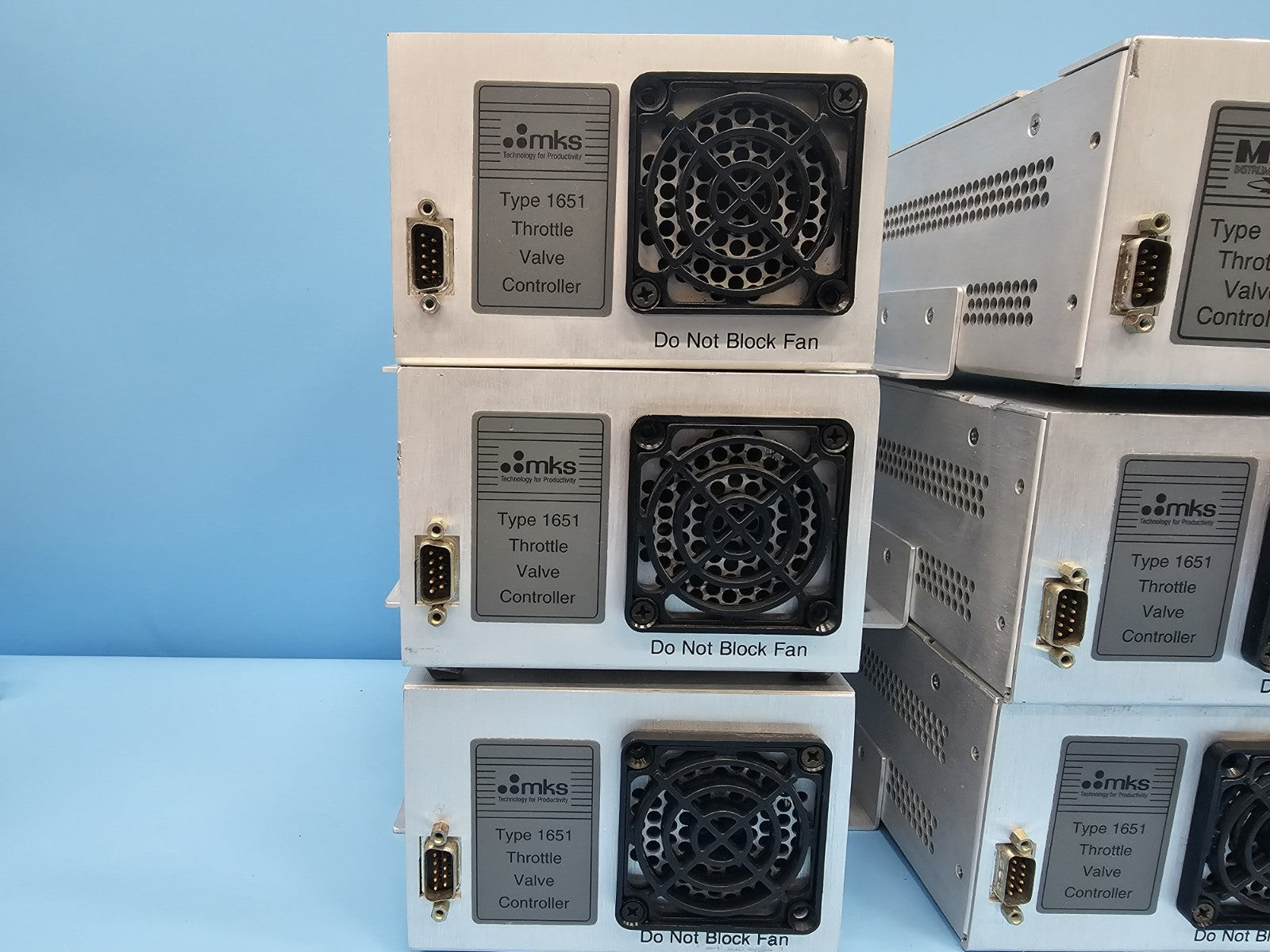 MKS TYPE 1651 Throttle Valve Controller 1651C2S